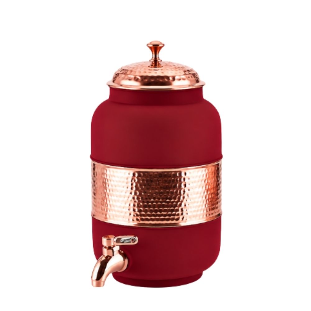 Vyom Matka Copper Water Dispenser | 5L, 8L & 12L Copper Finish Matka
