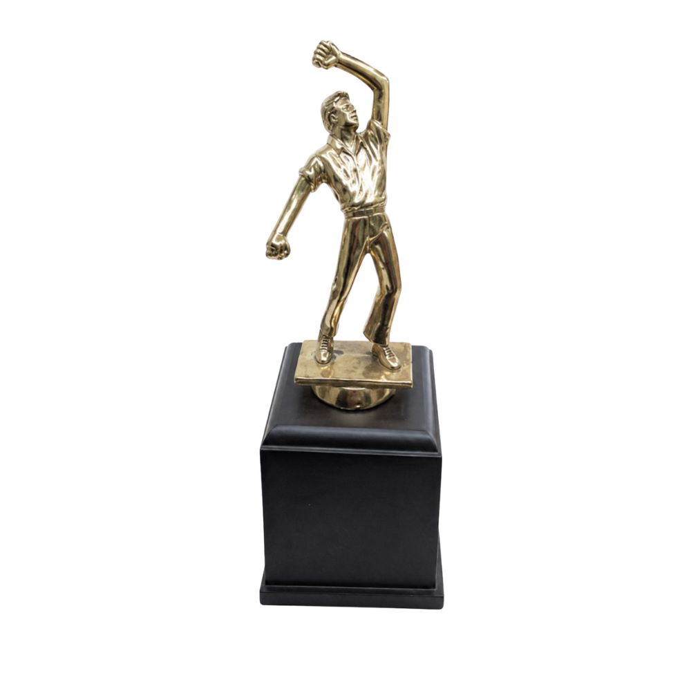 Best Bowler Trophy Award – Premium Gold Bowling Champion Trophy for Winners | 7(H)