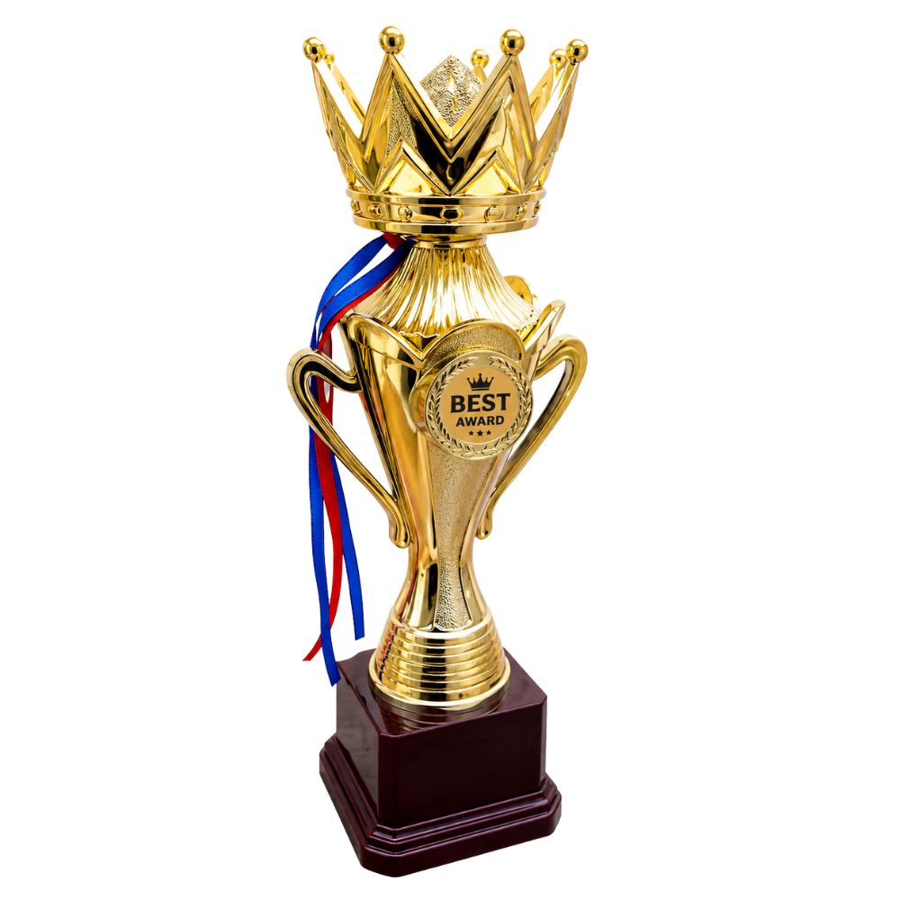 Crown Champion Trophy for Winners & Award Ceremonies