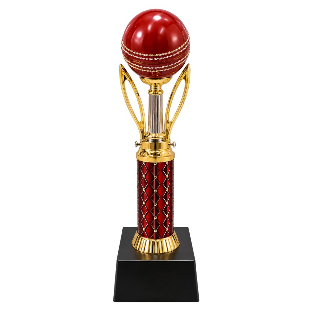 Cricket Ball Trophy for Tournament Winners & Sports Championships |  11.5″H