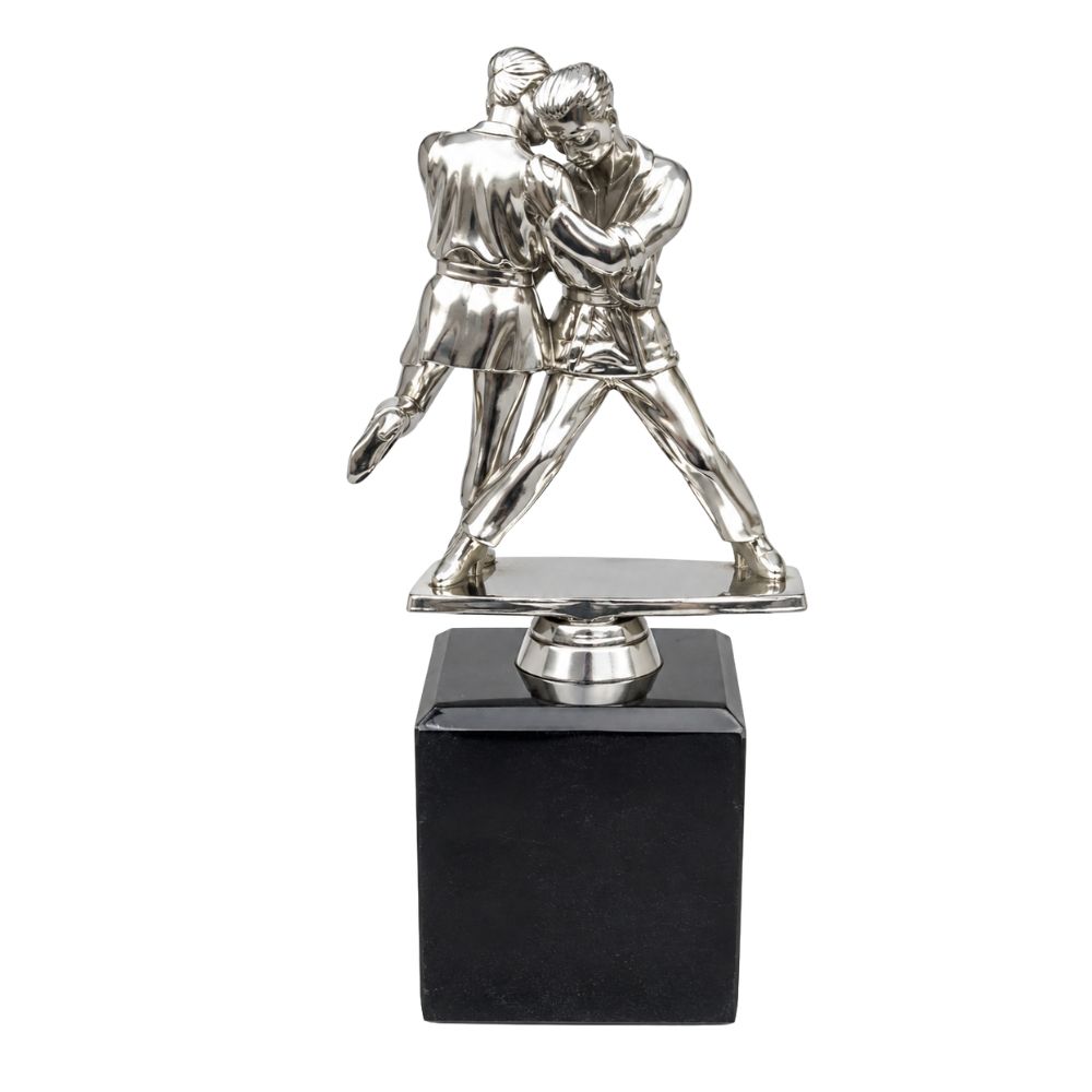 Premium Judo Karate Fighting Trophy Award for Martial Arts Tournament Winners |  7.5″ (H)