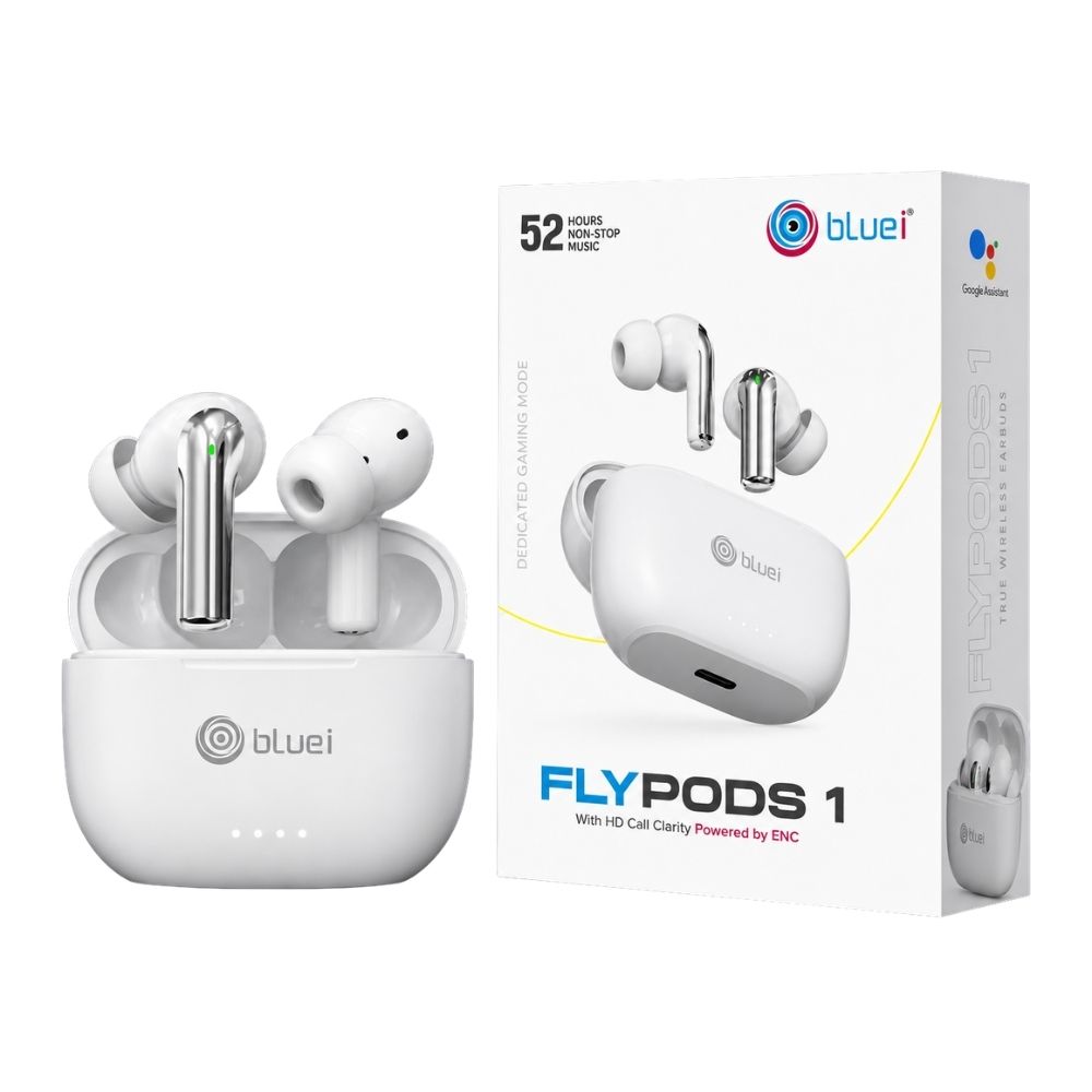 Flypods 2 wireless earbuds with 56 hours playtime and custom logo branding