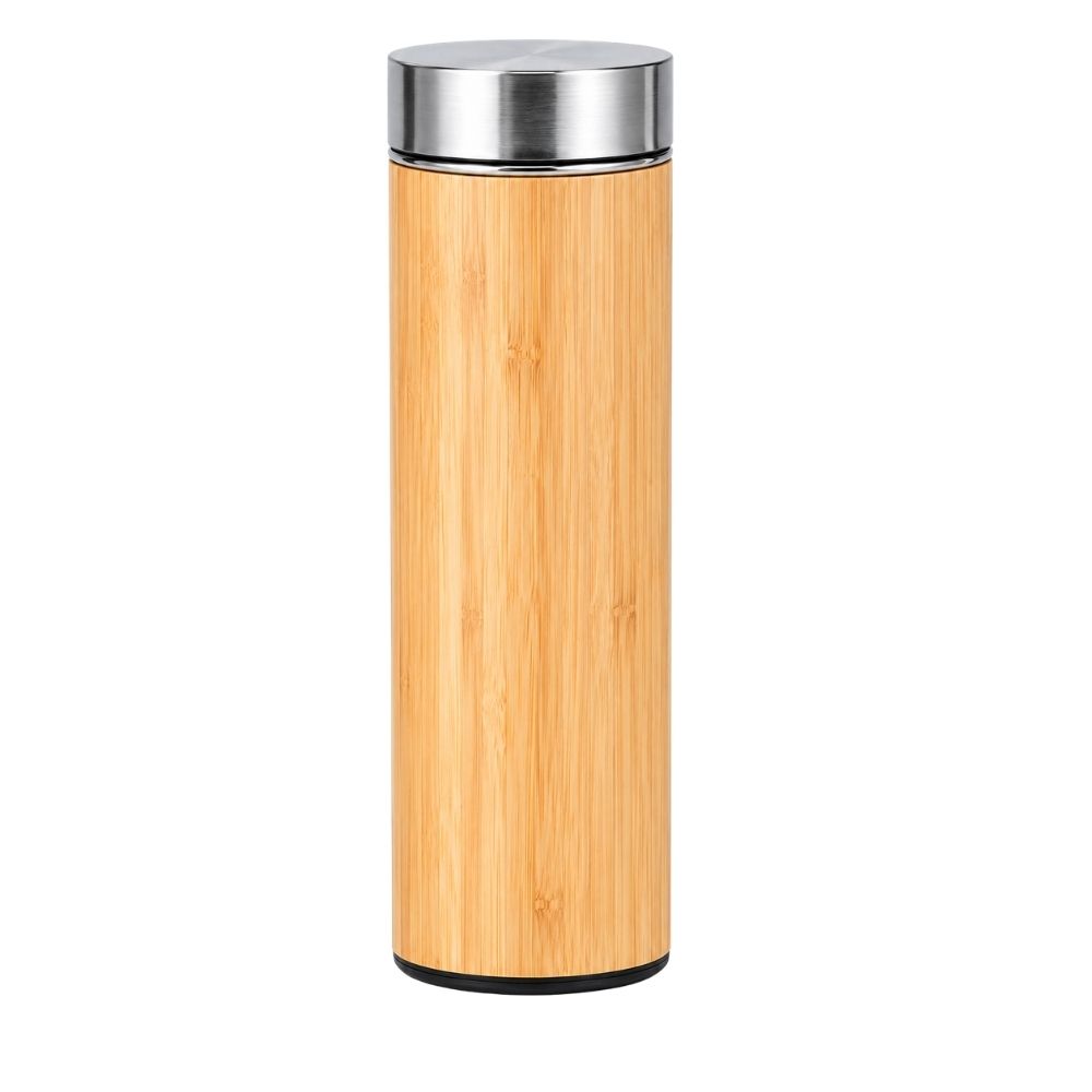 Premium Bamboo Finish Bottle for Corporate Gifting | Globalware