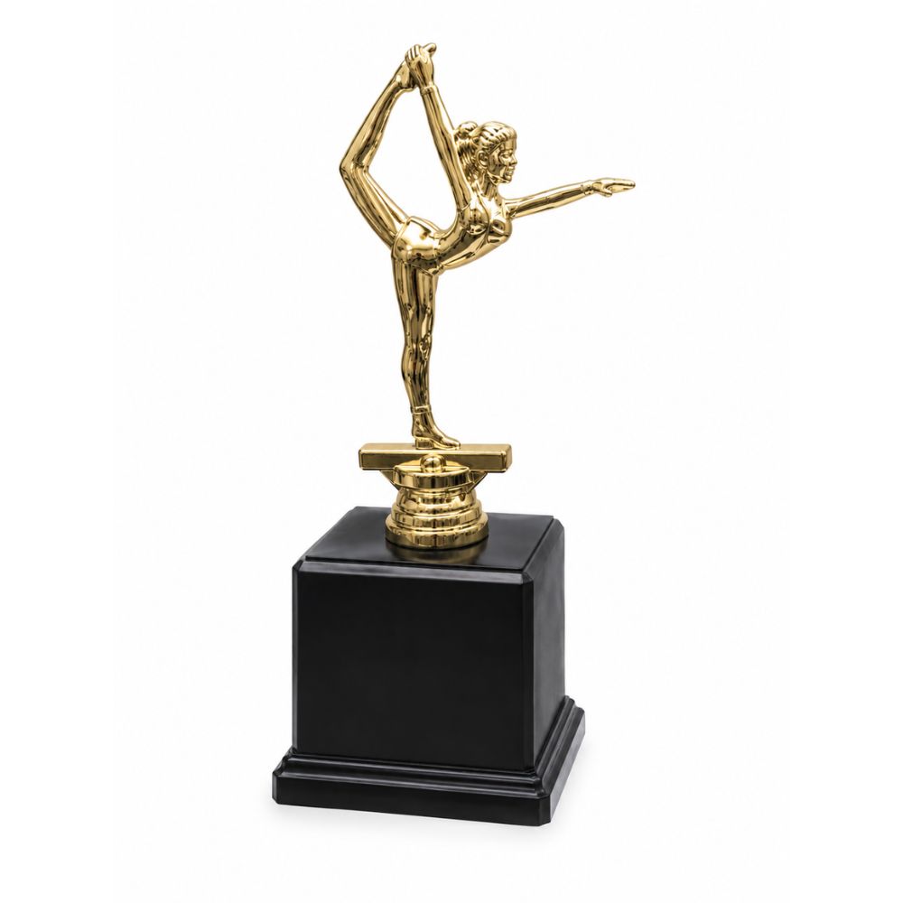 Gymnastics Trophy Award – Premium Gymnast Champion Trophy for Winners |  8.5″ (H)