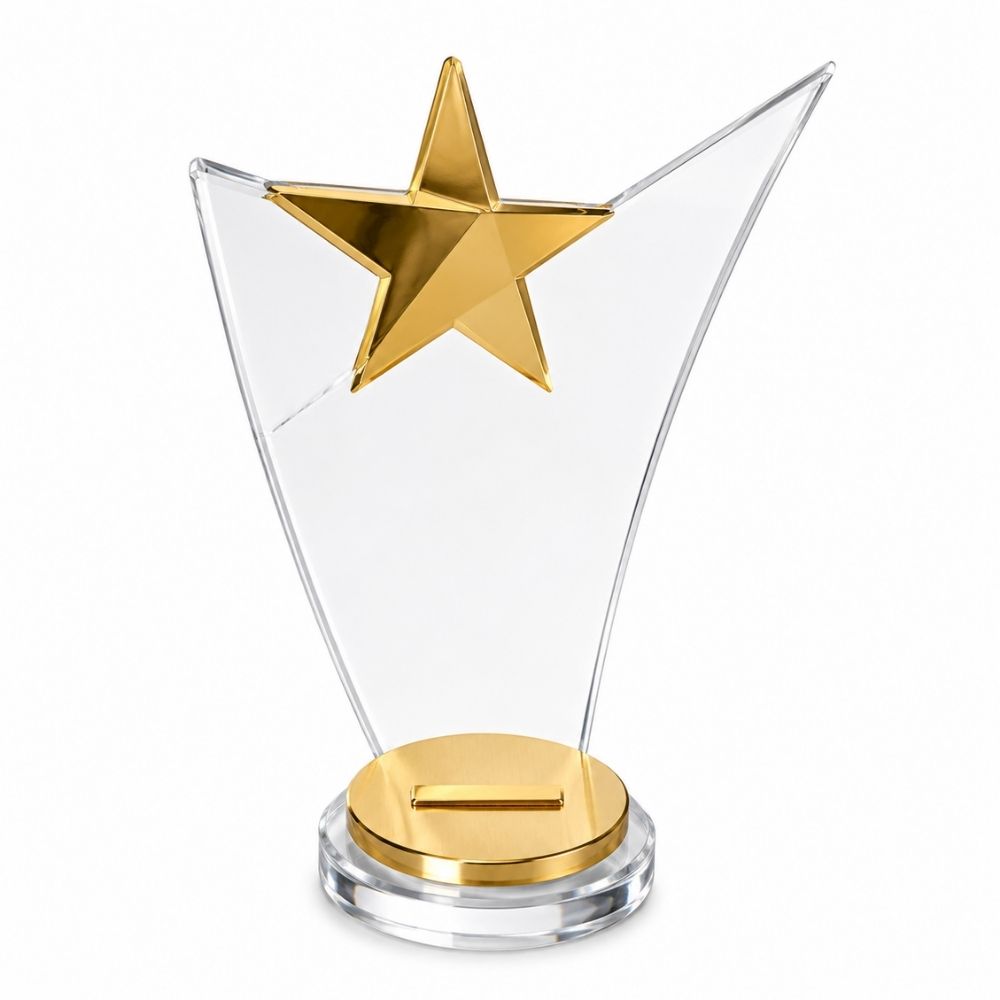 Star Acrylic Trophy Award