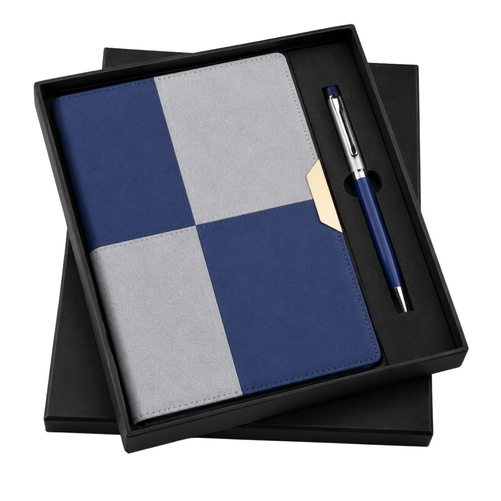 CrownLit Personalized Executive Diary Set with Pen