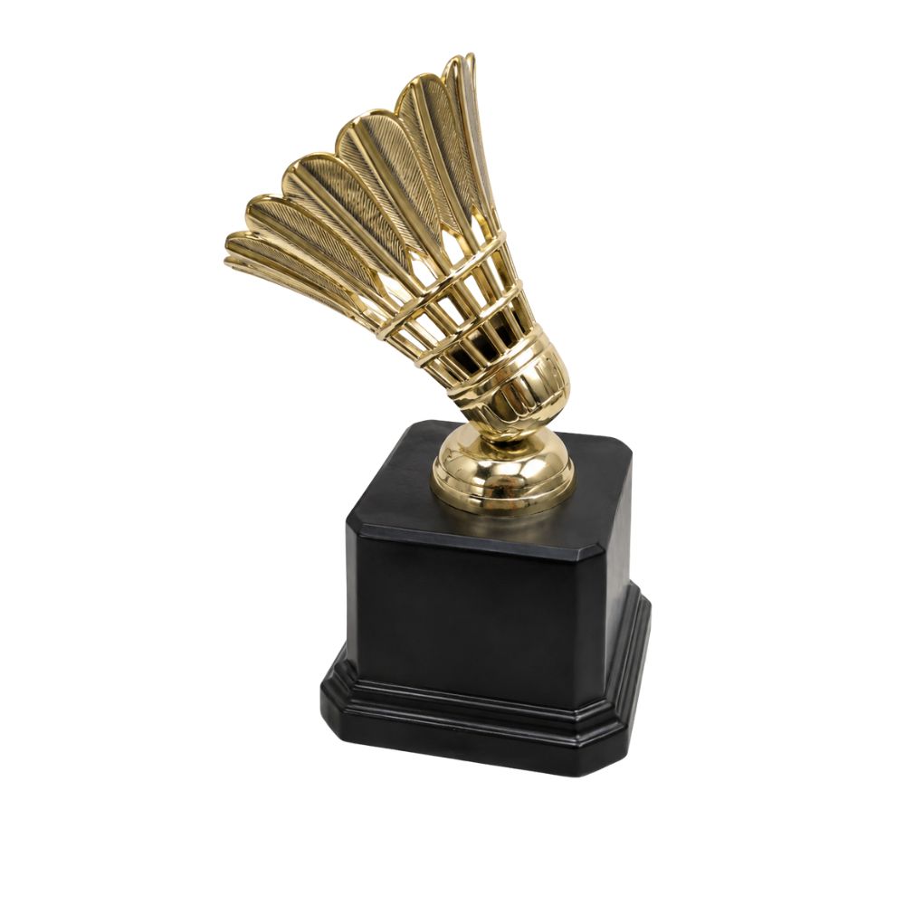 Badminton Champion Trophy Award – Premium Winner Trophy | 6″ (H)