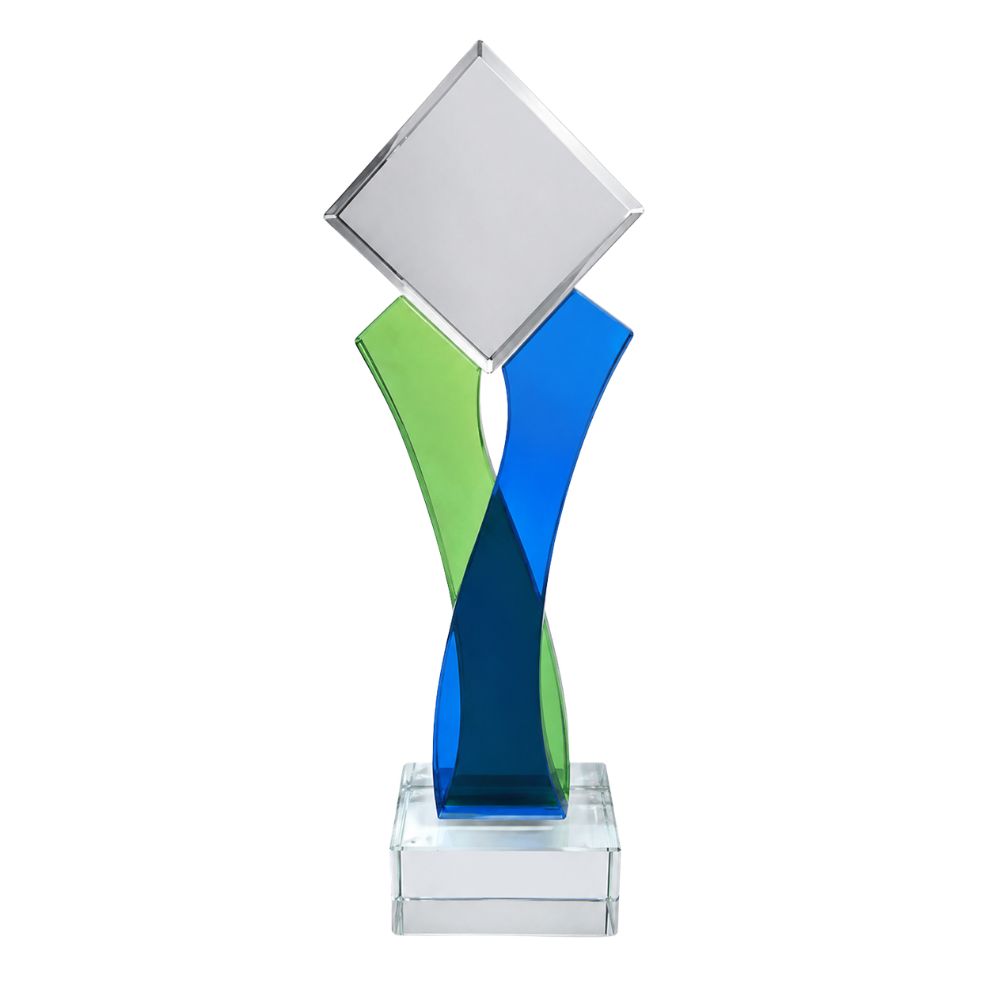 Modern Acrylic Recognition Trophy