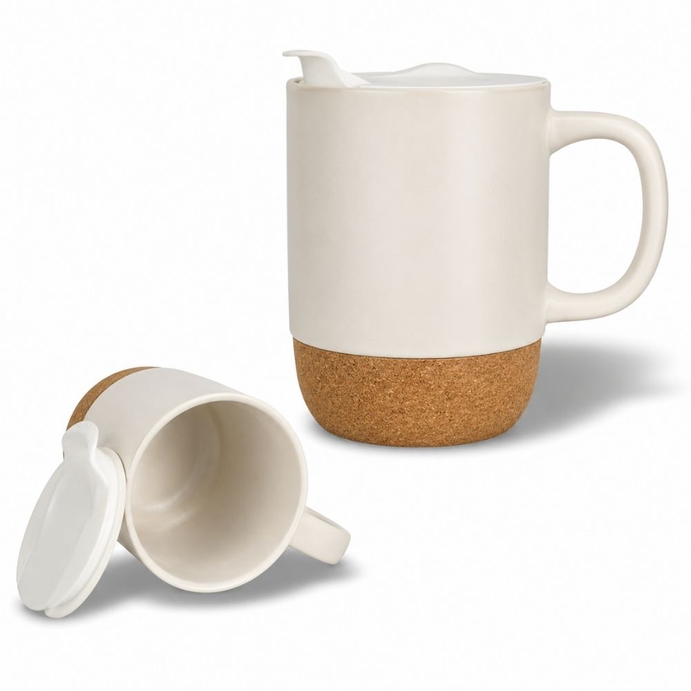 Premium Cork Base Mug for Corporate Gifting | Globalware