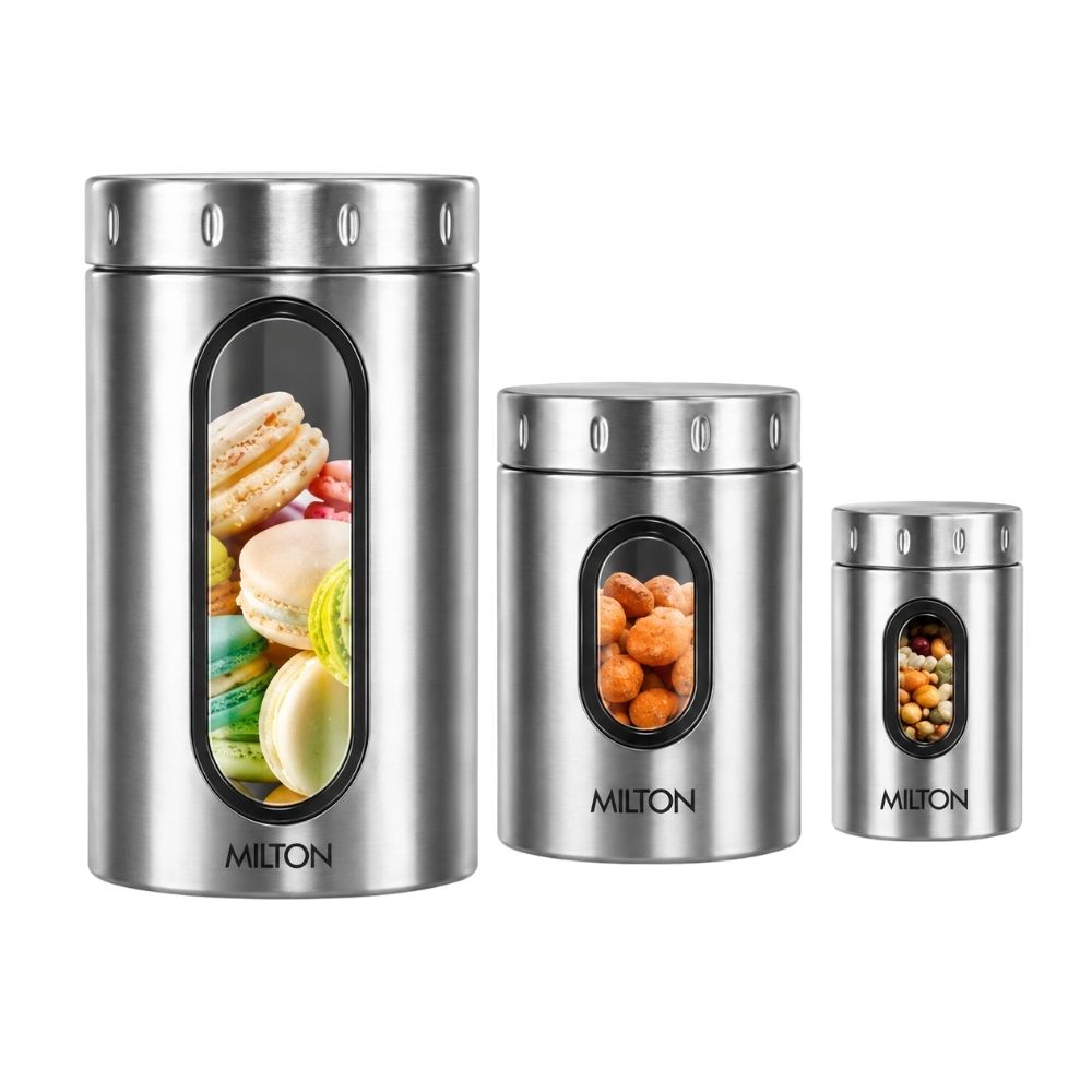 Milton Steel Crispy Jar
