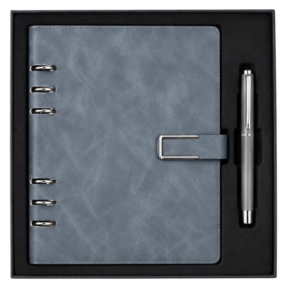 Metro Loop Organizer Set with Ring Bound Diary & Metal Pen