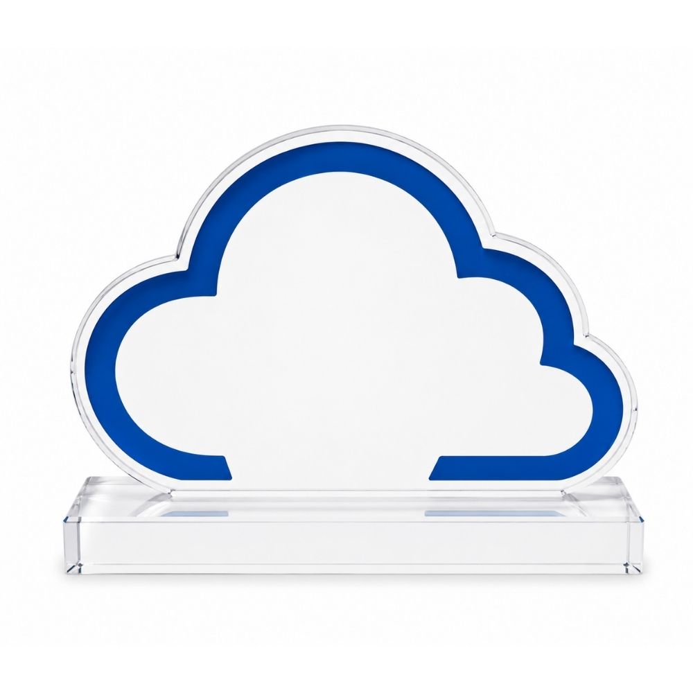 Cloud Acrylic Trophy