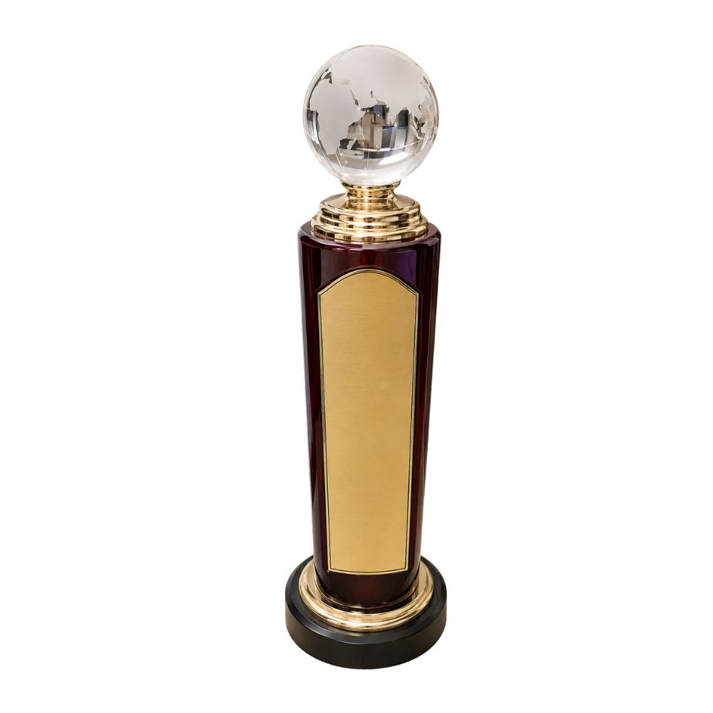 Globe Crystal Corporate Trophy Award – Luxury Business Excellence Award | Globalware