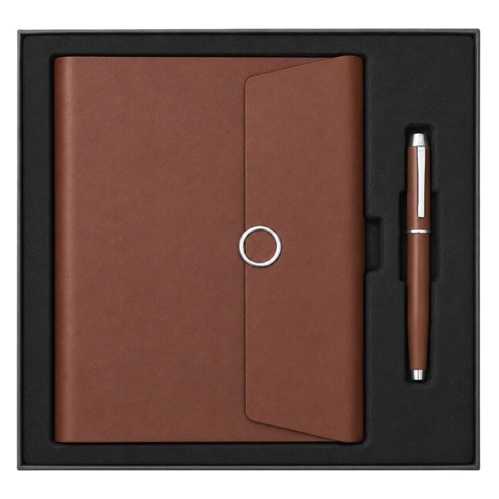 Ring Lock Executive Organizer Diary with Premium Metal Pen