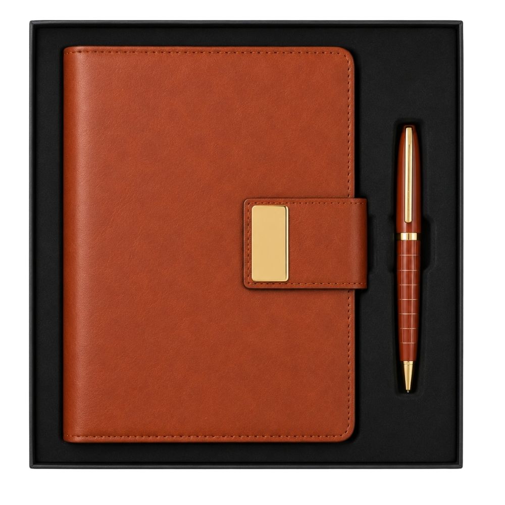 Platina Executive Organizer Set with Premium Metal Pen