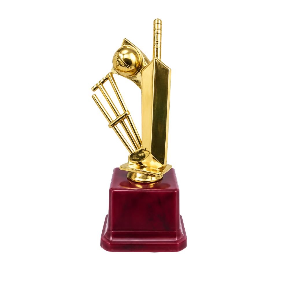 Premium Cricket Trophy for Winners – Golden Sports Award Trophy | 7.5 H