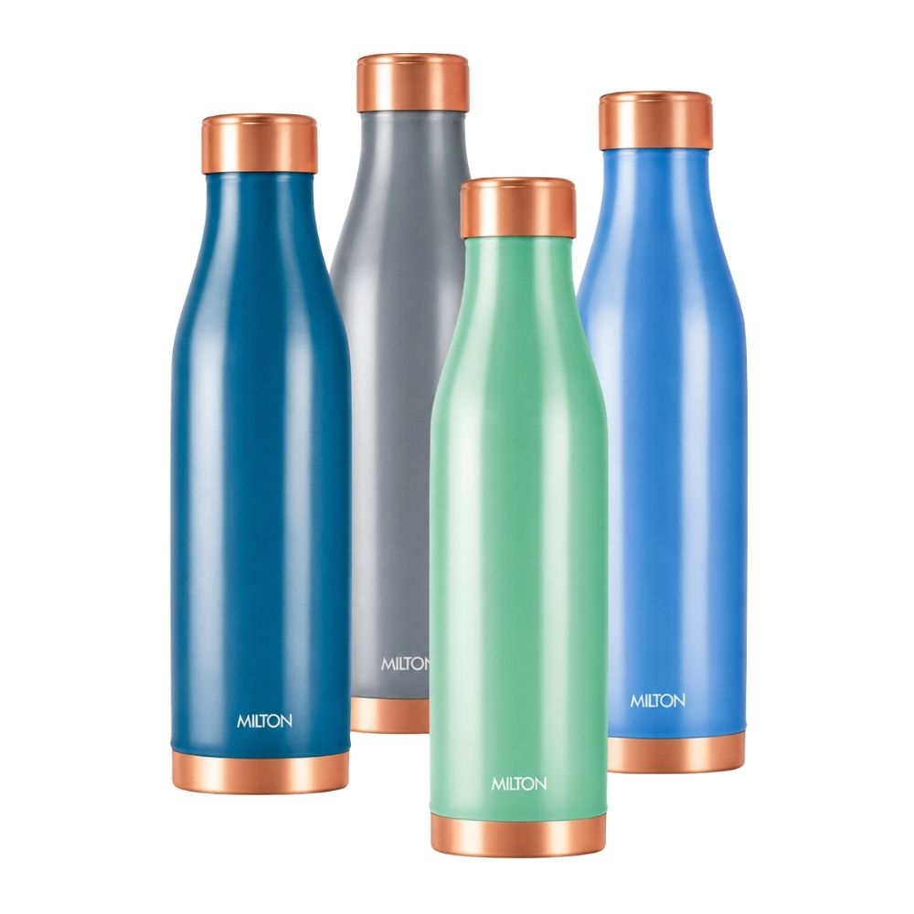 Premium Copper Charge Color Bottle 1000ml for Corporate Gifting | Globalware