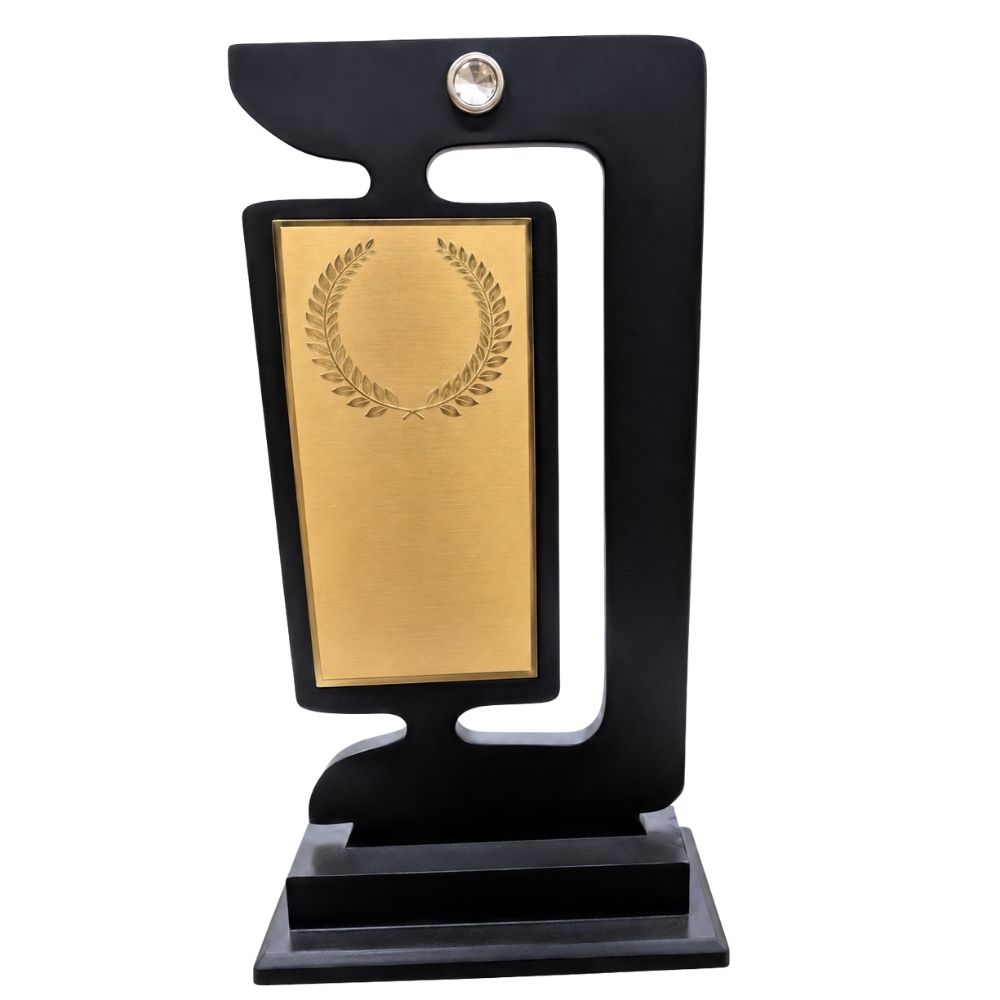 Wooden Golden Trophy Award Executive Wooden Trophy