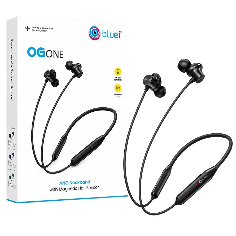 Wireless Neckband Earphones with 60 Hours Playtime