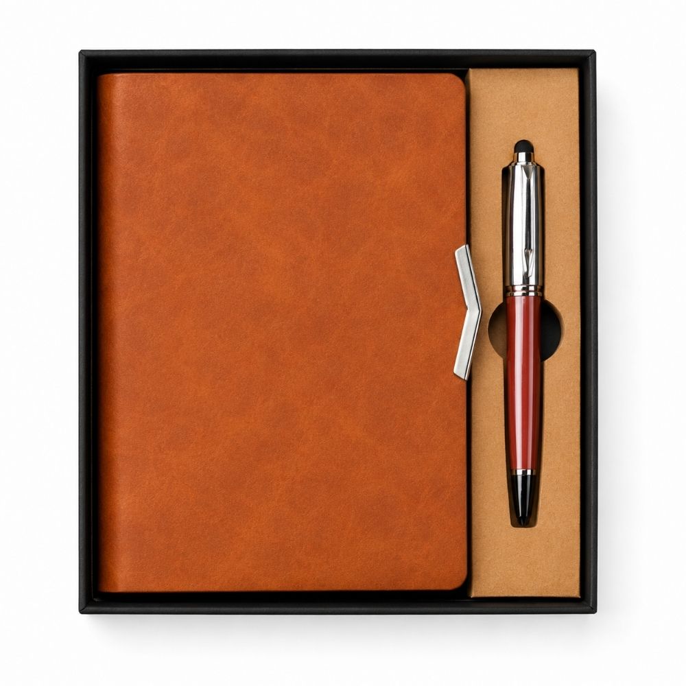 A5 Notebook & Ball Pen Two in One Combo Set