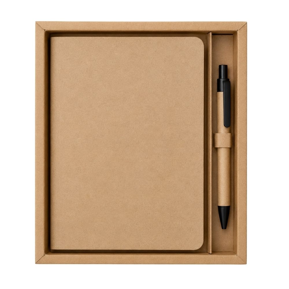 Craft Paper A5 Notebook & Pen Two in One Combo Set