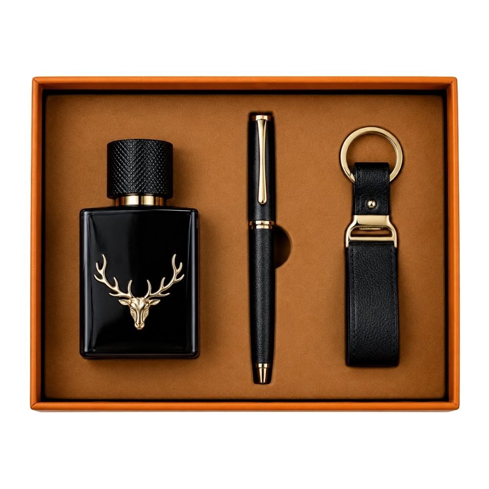 Perfume, Pen & Keychain Executive Gift Set