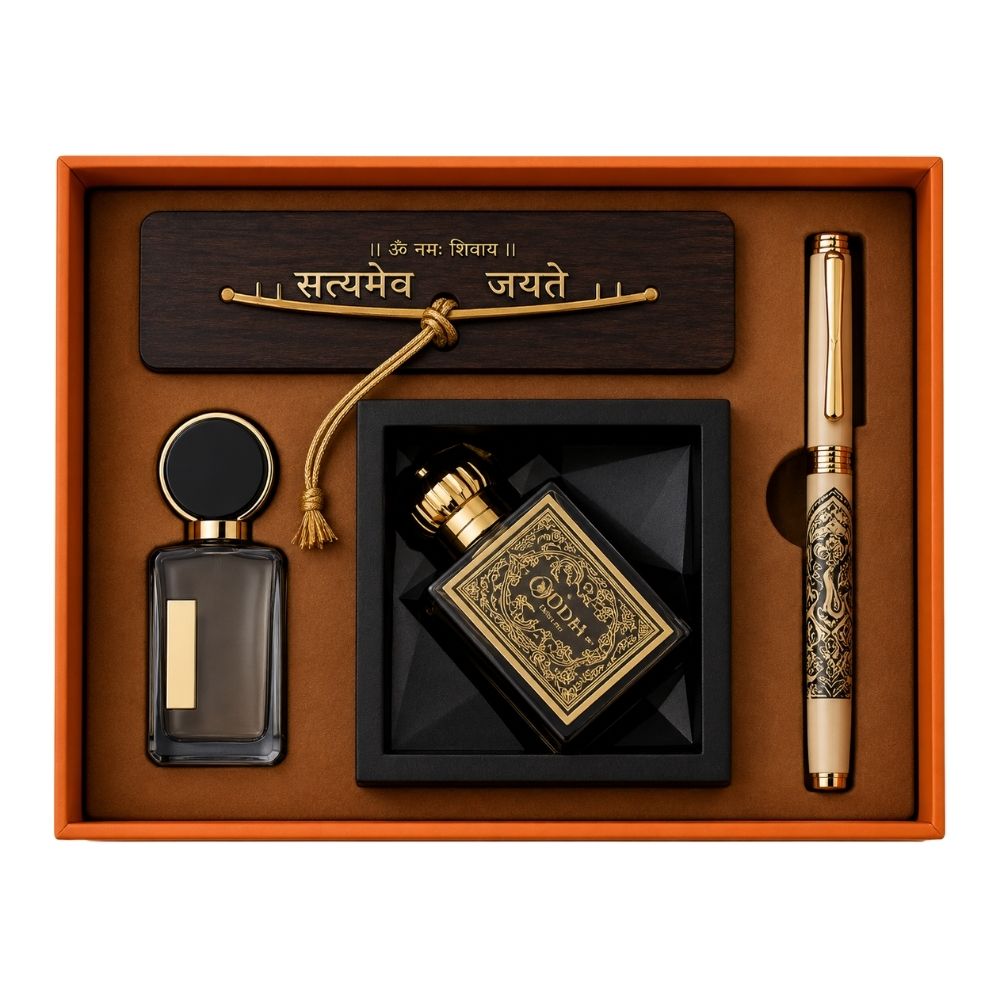 Hanuman Chalisa, Pen & Perfume Gift Set