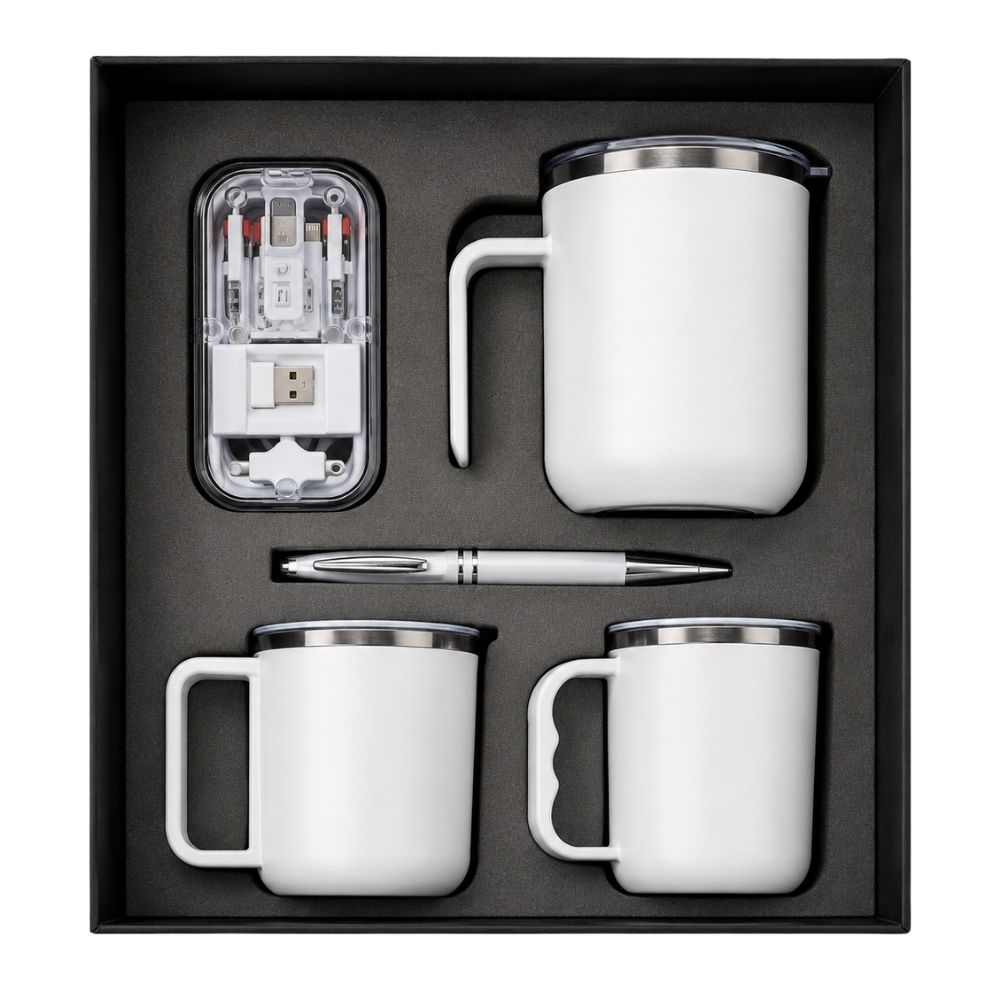 Coffee Mug, Pen & Wireless Mouse Gift Set