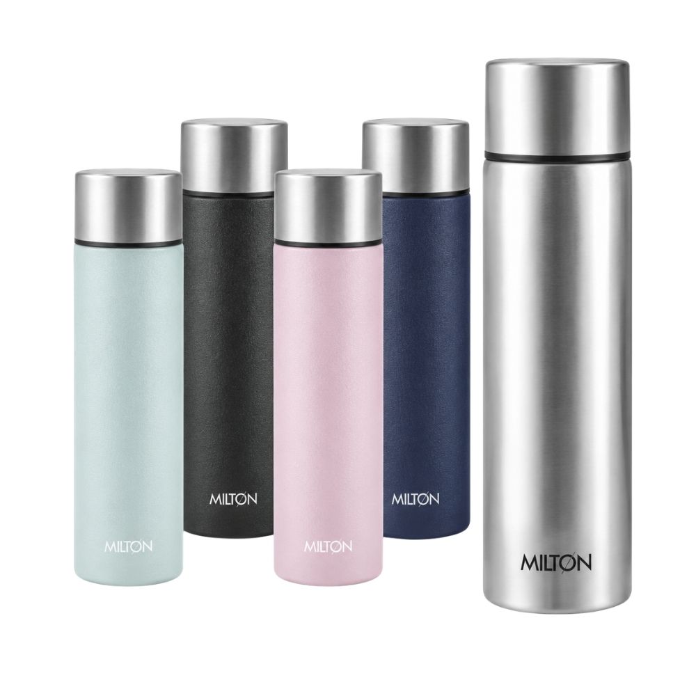 Milton Glide Water Bottle | Vacuum Insulated Stainless Steel Bottle | 1000ml