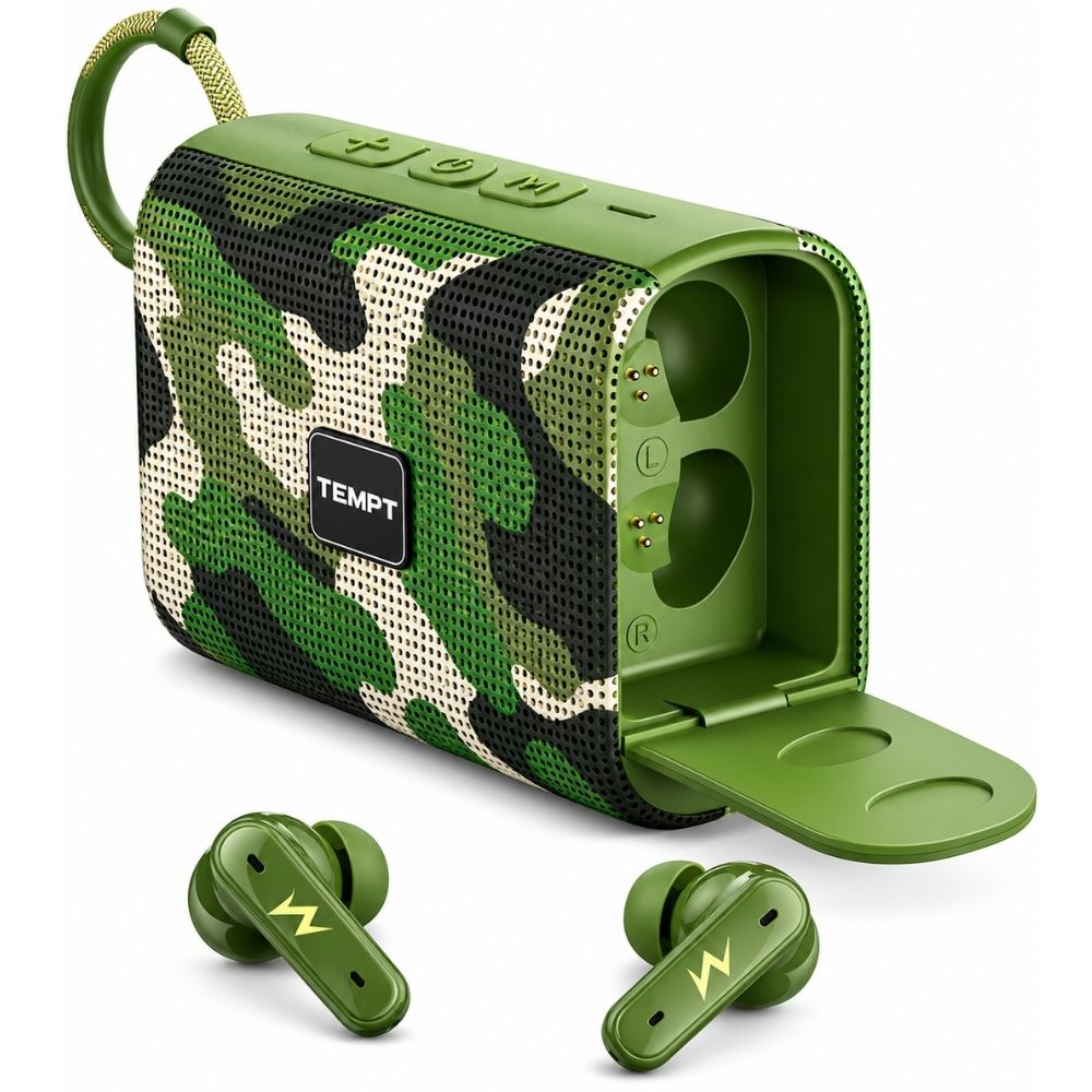 Juggler TWS Speaker Earbuds Combo