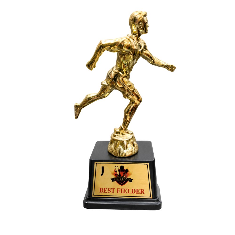 Best Fielder Trophy Award – Gold Finish Sports Award Trophy for Winners | 8 Inch