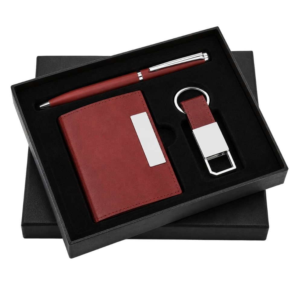 Corporate Essentials Card Holder Gift Set