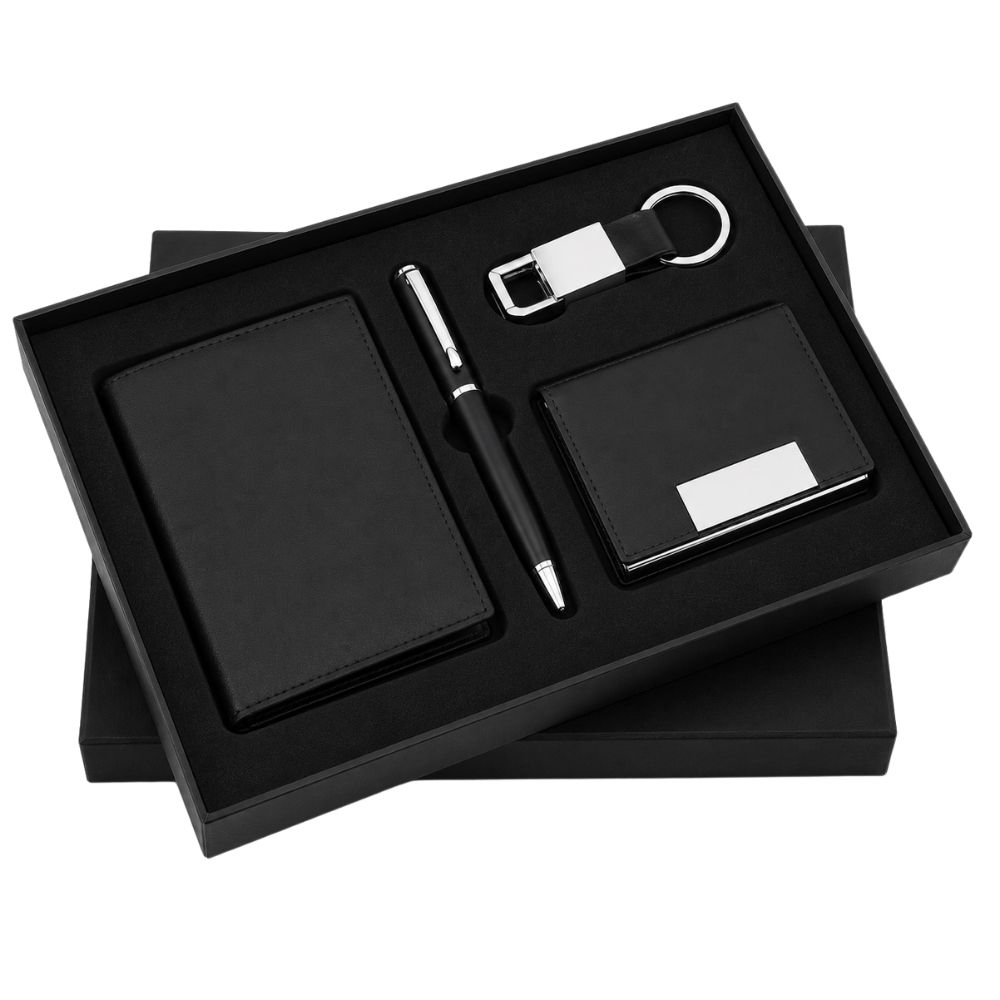 Pen, Keychain, Cardholder and Wallet 4 in 1 Combo Gift Set