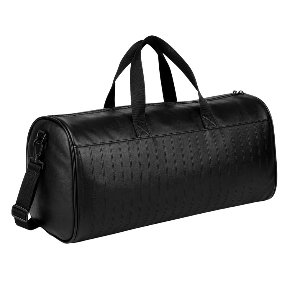 Leather Travel Duffle Bag for Business & Weekend Trips