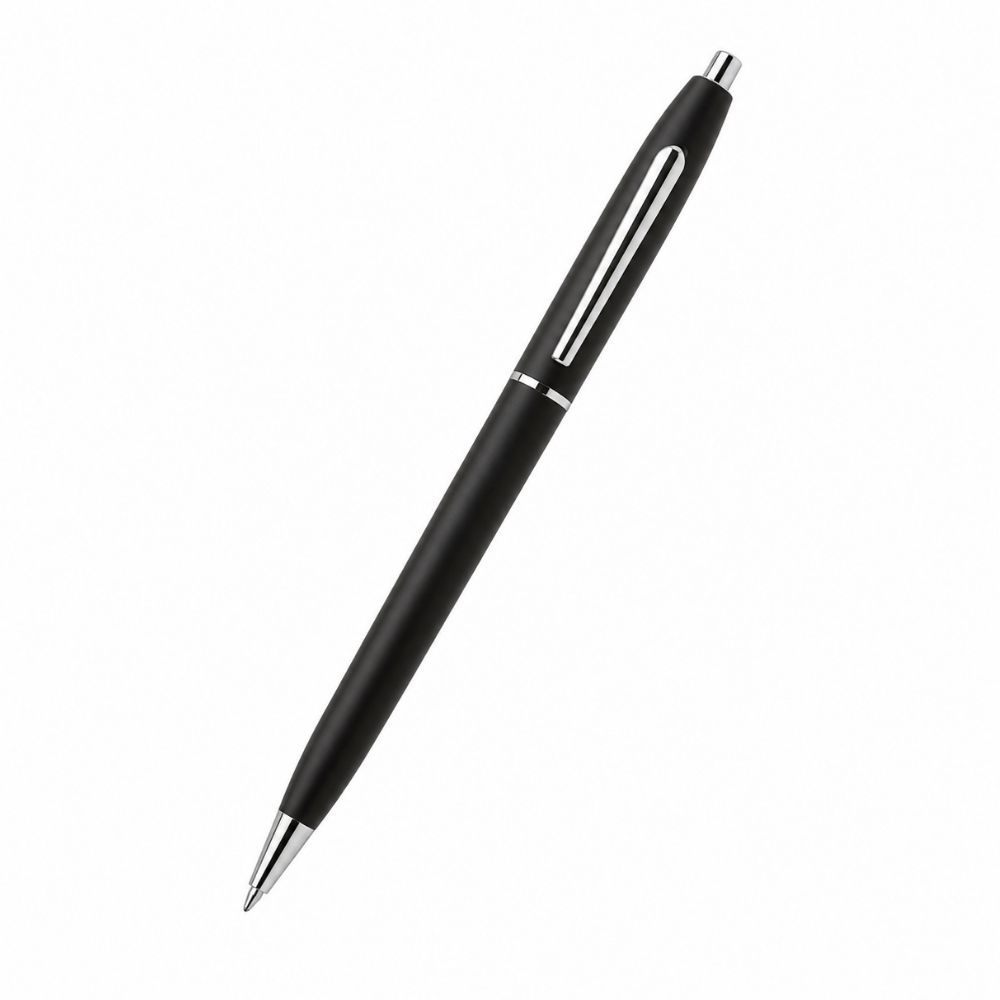 Slim Executive Metal Pen with Chrome Accents