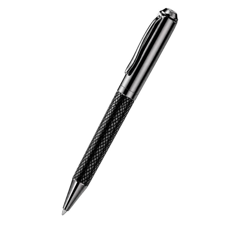Black Textured Metal Ball Pen for Corporate Gifting & Branding