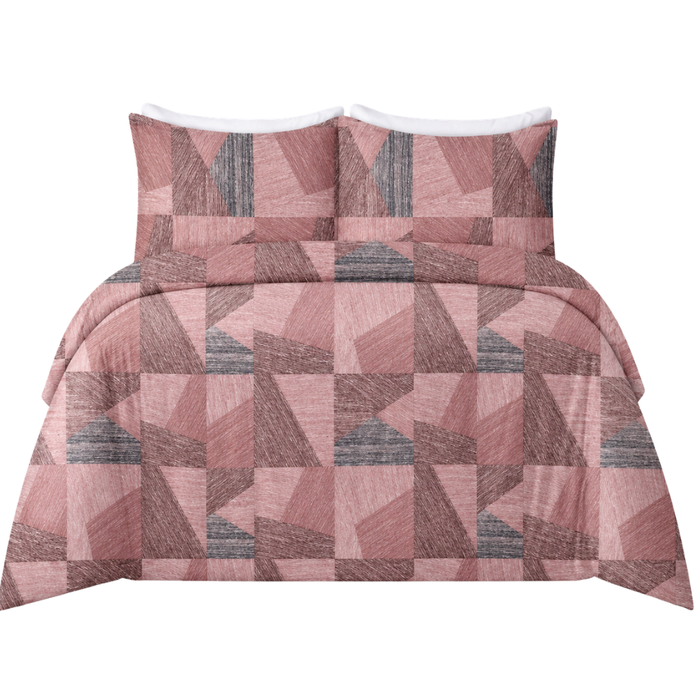 Morning Glory Pure Cotton Double Bedsheet Set with 2 Pillow Covers