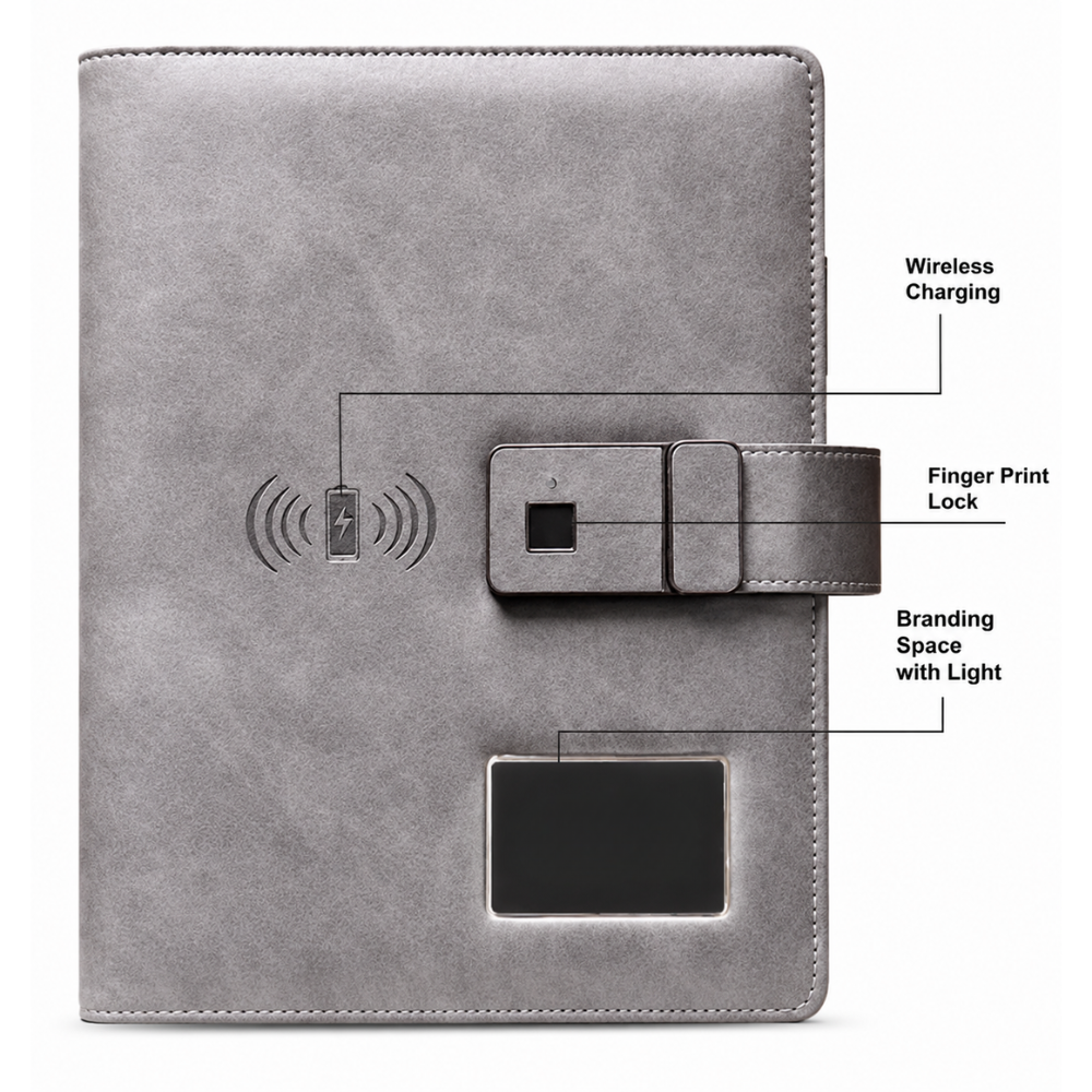 Bio Lock Pro Wireless Organizer 2 in 1 Set with Fingerprint Lock
