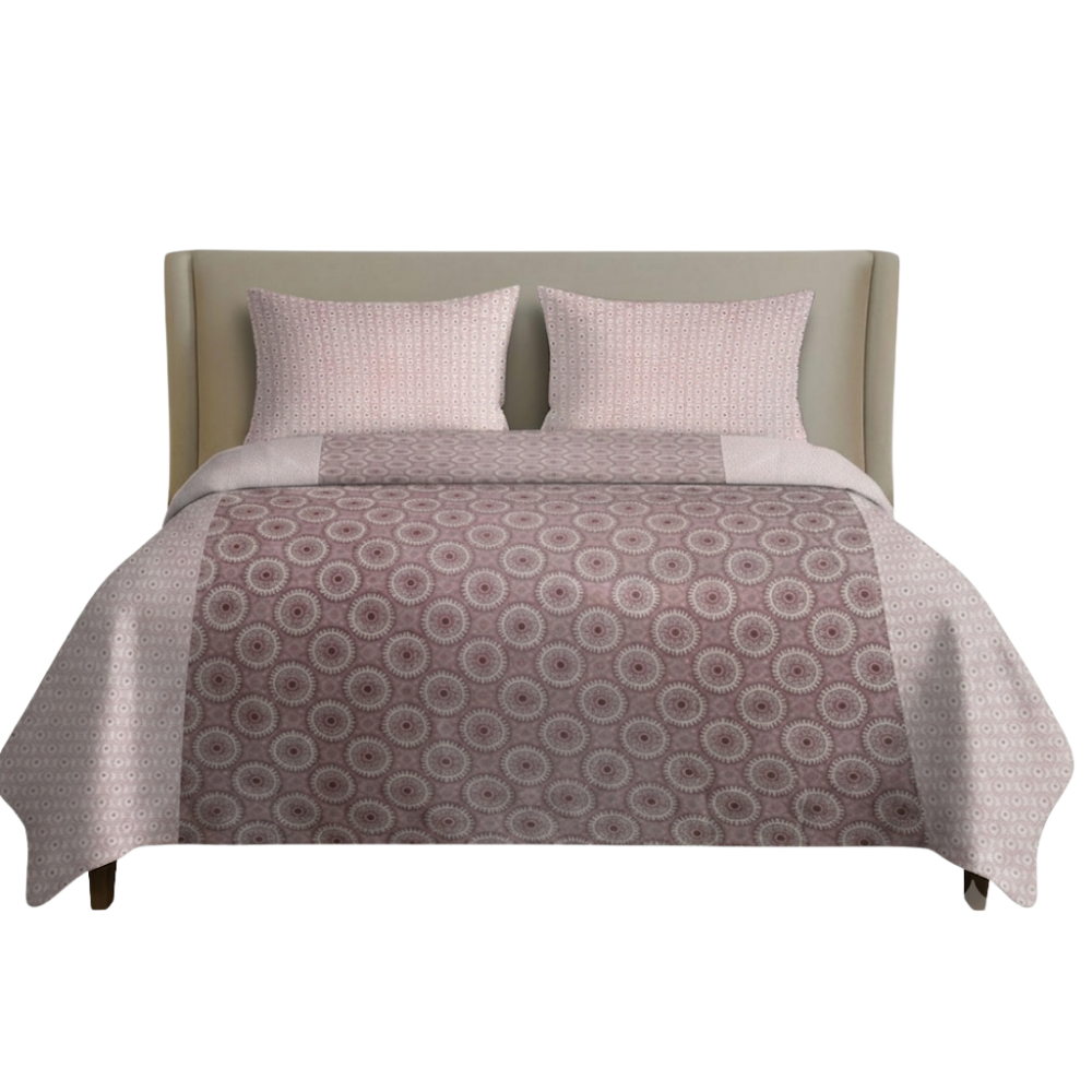 Formount Pure Cotton Single Bedsheet Set with 2 Pillow Covers