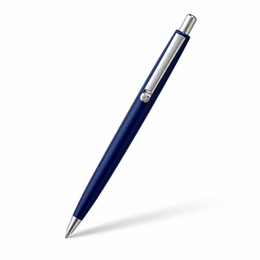 Blue Metal Click Pen for Corporate Gifting & Branding