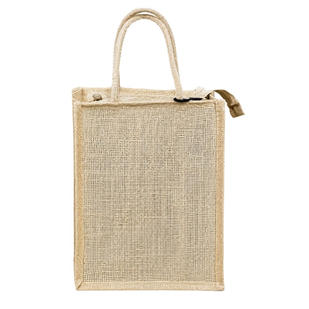 Jute Zipper Gift Bag for Corporate Gifting & Branding