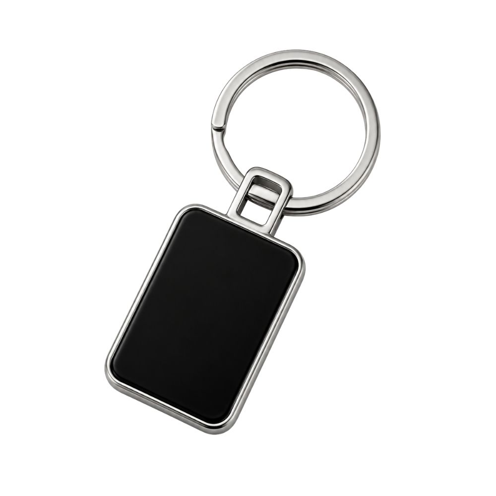 Rectangle Metal Keychain for Corporate Gifting & Branding