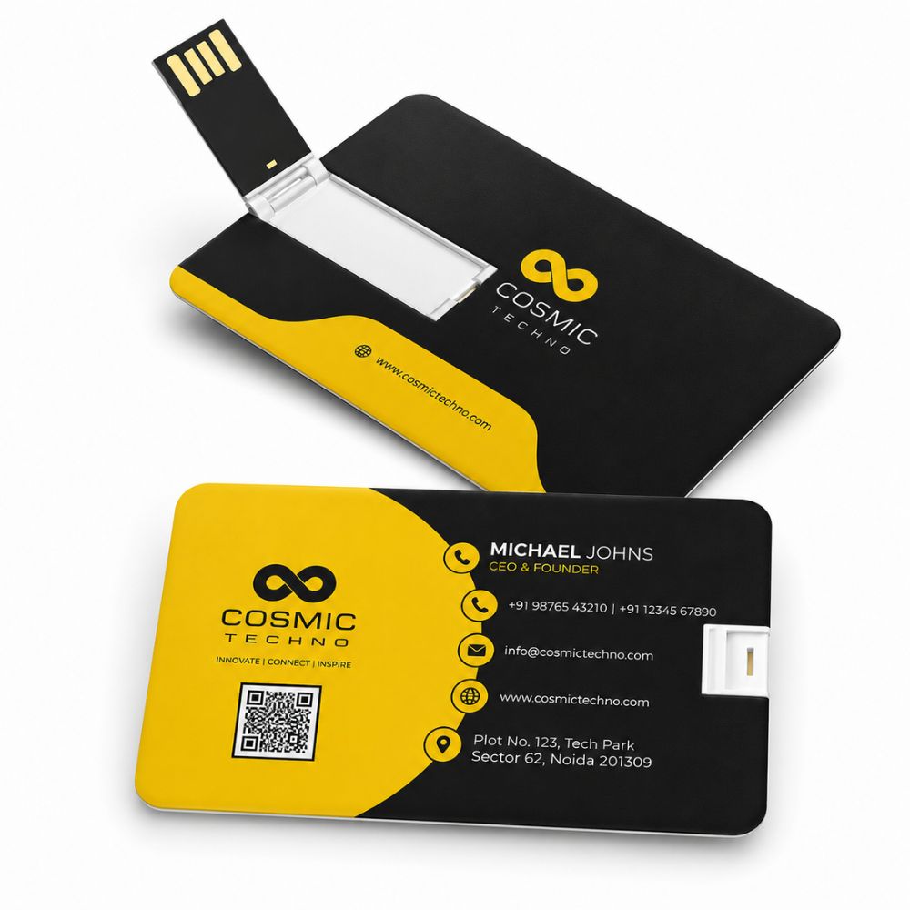 Custom Card USB Drive – Globalware Corporate Gifting