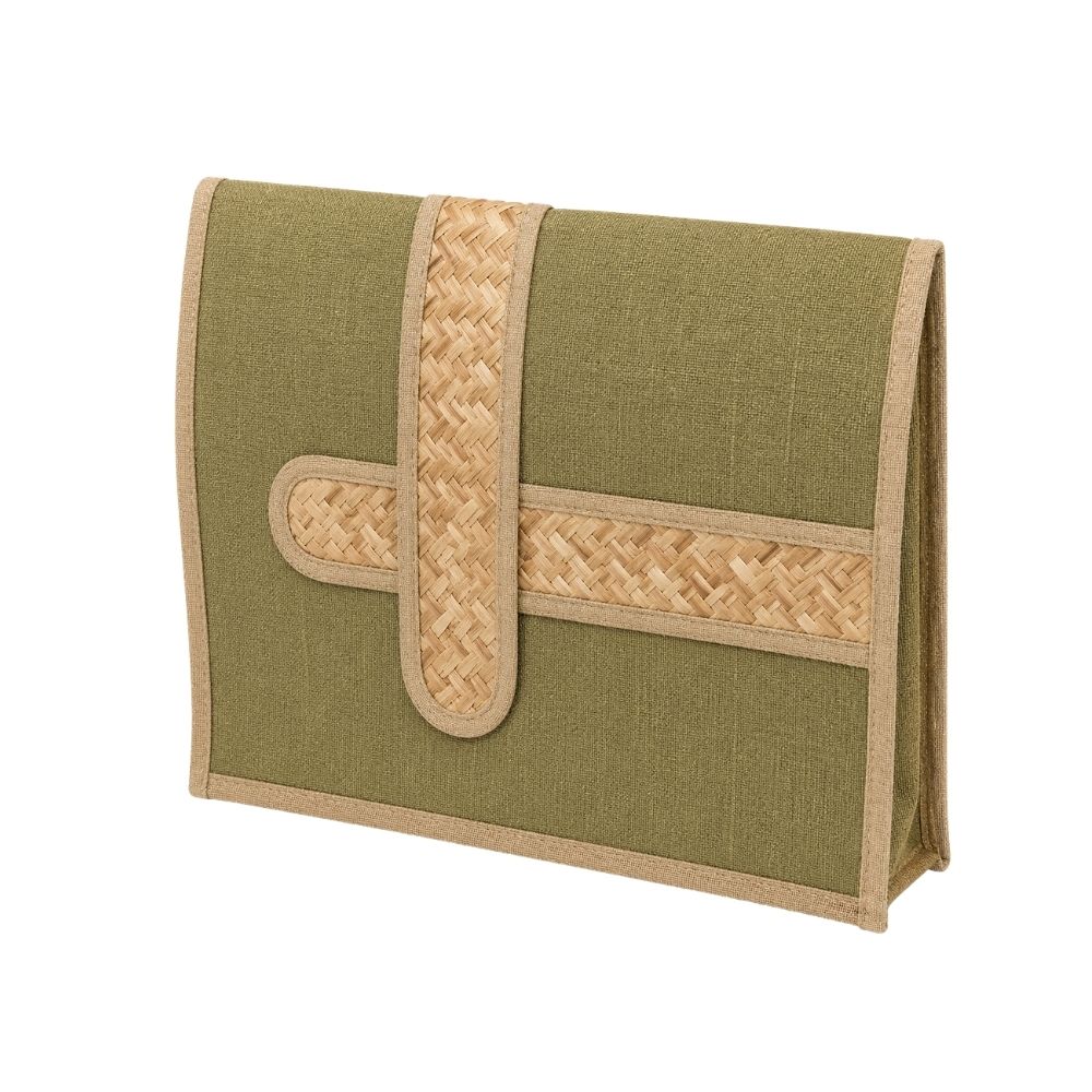 Handcrafted Jute File Folder Bag for Corporate Gifting