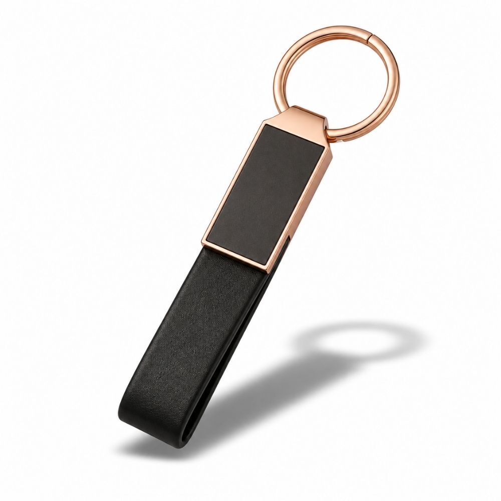 Rectangular Metal Keychain for Corporate Gifting & Branding