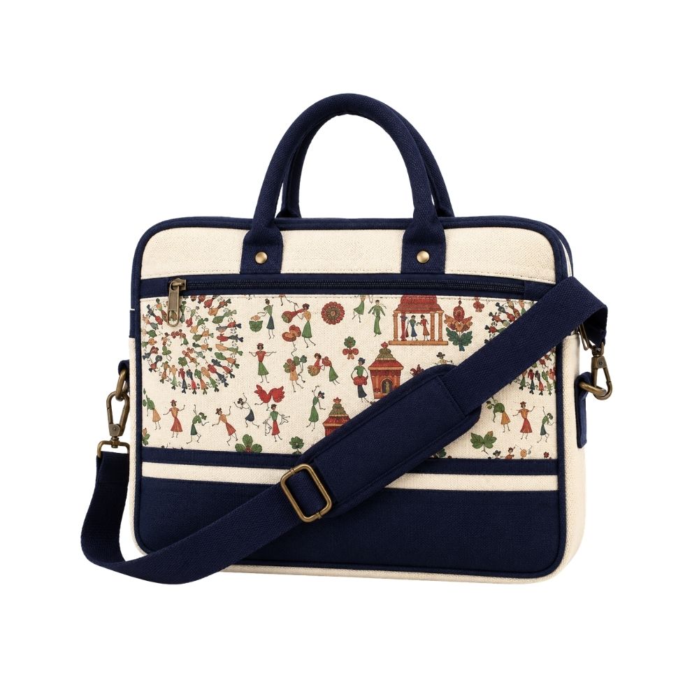 Designer Canvas Laptop & Conference Bag for Corporate Gifting