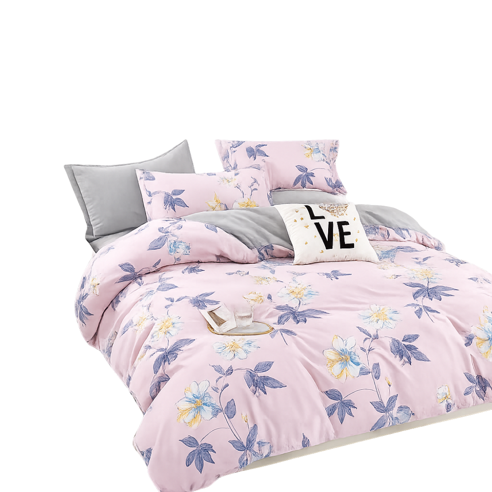 Elegant Double Comforter 90 x 94 Inches with Soft Fibre Filling