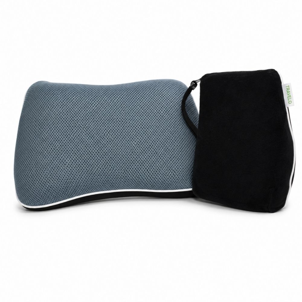 Foldable Memory Foam Travel Backrest Cushion