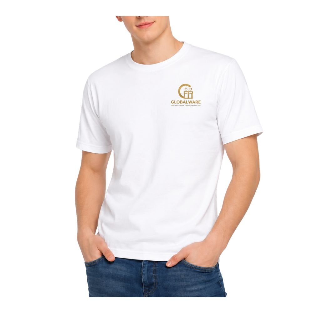 Round Neck Sports T-Shirt with Logo Printing | Team Wear