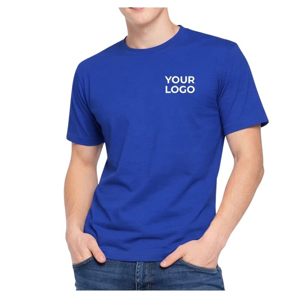 Custom Sports T-Shirt with Logo Printing for Team Uniforms
